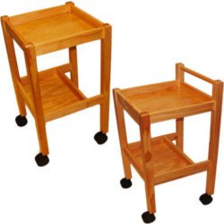 Wooden Utility Trolley
